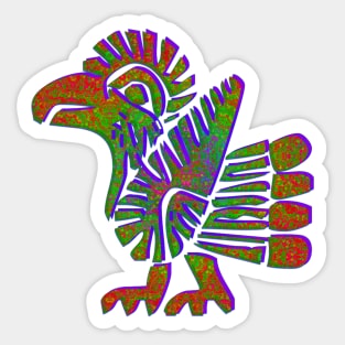 The bird whose songs woke up Machu Pichu Sticker